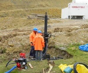 Perforación para piezómetros ó pozos de observación, DMG Drilling Perú.