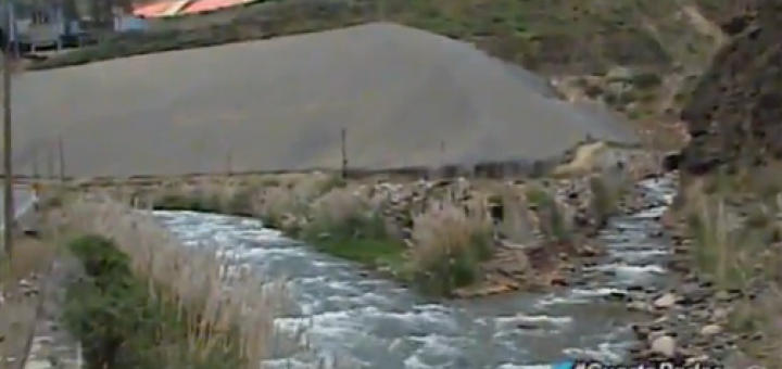 Relaves mineros amenazan al río Rímac en la sierra limeña, DMG Drilling Perú.